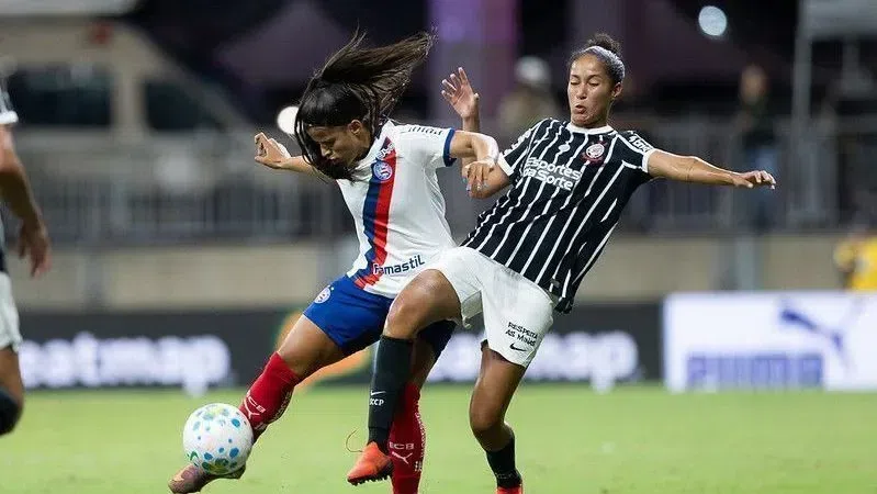 Corinthians vence o Bahia e abre vantagem na semifinal do Brasileirão Feminino